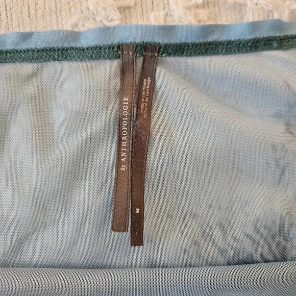 Anthropologie Sleeveless Sheath Midi Beach Cover up Dress Medium - Picture 8 of 8